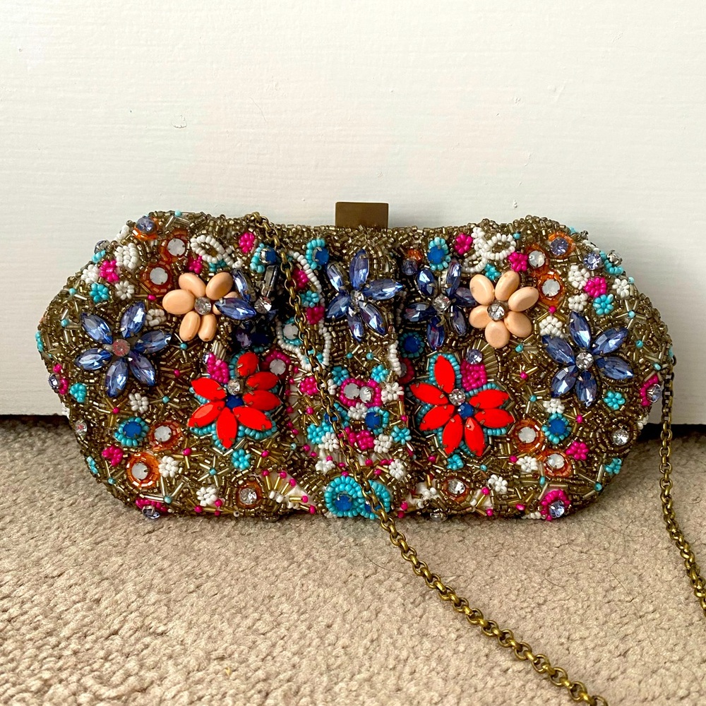 Beaded clutch and shoulder bag from Anthropologie